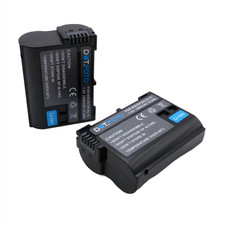 2x EN-EL15C battery for Nikon D610 D750 D810 D850 Z5 Z6 Z6II Z6III Z7 Z7II Z8 Zf