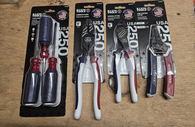 Klein Tools America 250th anniversary Set All brand new Free Shipping fast