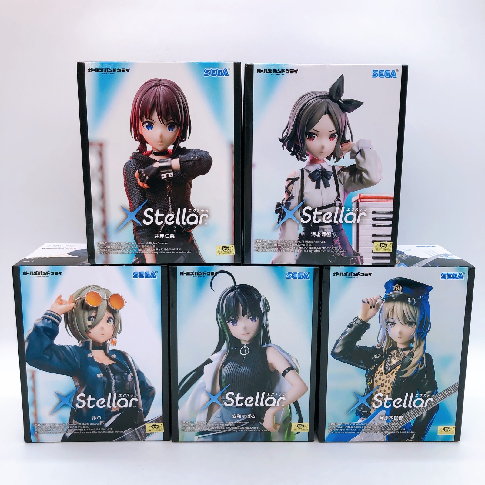 Musicians Wanted Graphics Girls Band Cry Xstellar Nina Subaru Tomo Momoka Rupa SET of 5 Togenashi ...