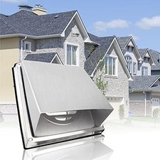 Coperchio Ventilazione Quadrato Grado Industriale per Cappe Gamma e Asciugatrici