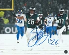Saquon Barkley Signed Autographed Philadelphia Eagles 8x10 Photo COA/Hologram