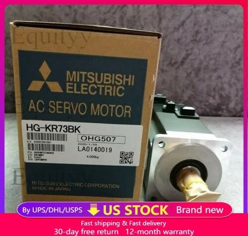 Mitsubishi HG-KR73BK Servo Motor 1PC New Fast Shipping HGKR73BK  US Free TAX