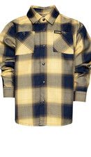 DIXXON FLANNEL Pearl Snap YOUTH XL Long Sleeve NEW IN BAG SEALED