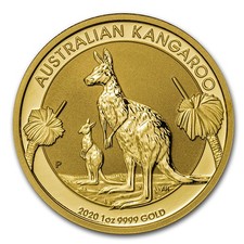 2020 Australia 1 oz Gold Kangaroo BU 5389.81 per troy oz