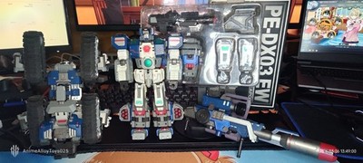 Perfect Effect Super Robot PE-DX03 Warden & PE-DX03 EX upgrade kit NObox USAship