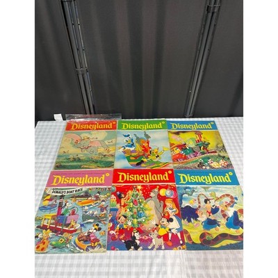 Lot of 20 Vintage Disneyland Magazine for Young Readers 1970s Disneyana Mickey