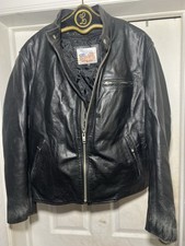 Vintage 1970’s EXCELLED Motorcycle Leather Jacket made In USA