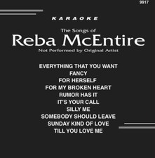 Karaoke CD G Country Reba McEntire Backstage 9917 NEW,In Original black Sleeve