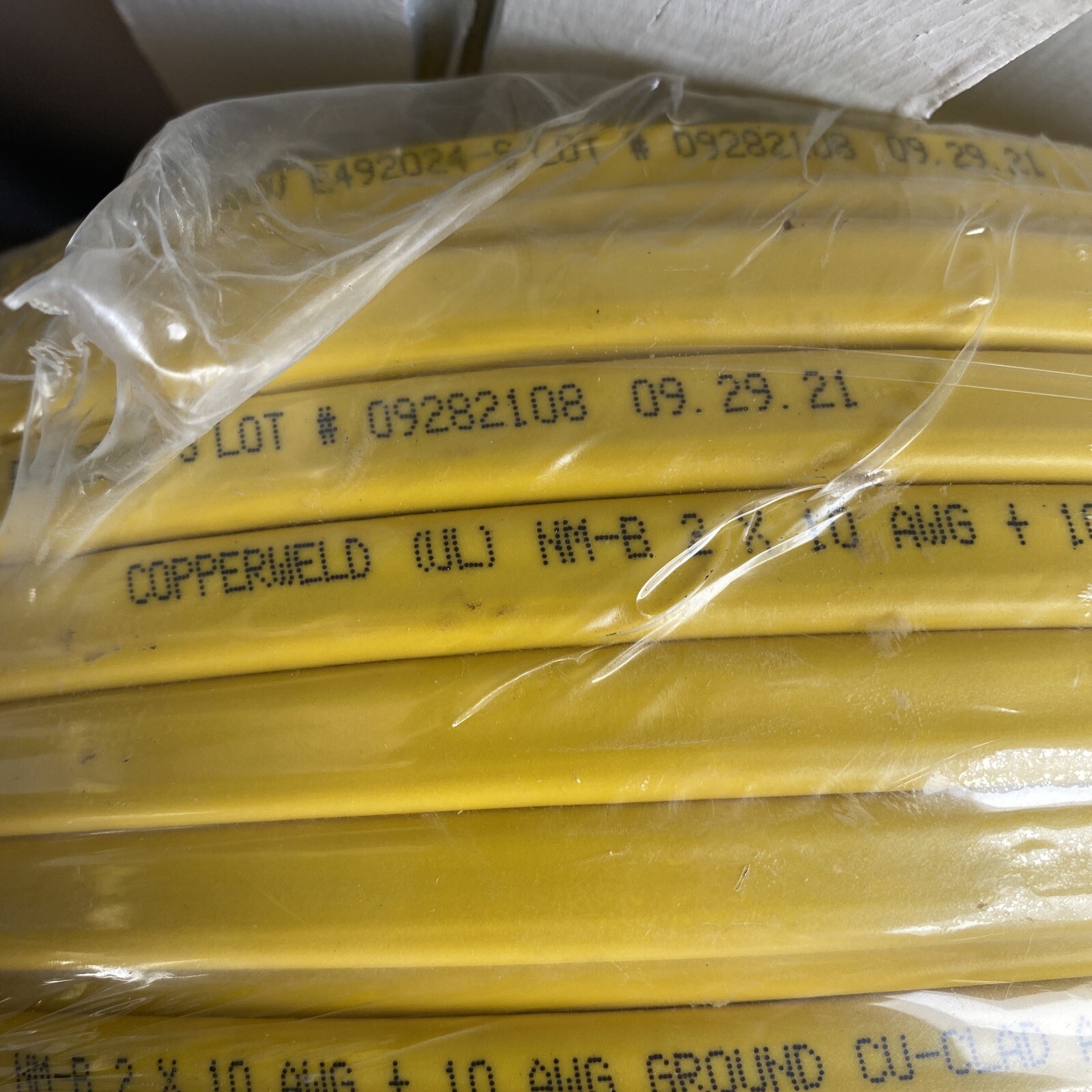 Copperweld 10/2 NMB + G CuClad AL 600V 250' Copper Clad Aluminum