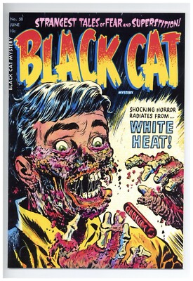 Facsimile reprint PS Artbooks BLACK CAT MYSTERY #50  New Title As Scans. Great!