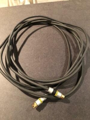 MONSTER CABLE MONSTER VIDEO 3 Super Video 4 Meter S-VHS S-Video Cable, Exe. Cond