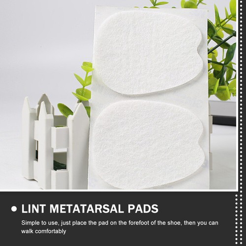 6 Pairs Anti-wear Shoes Tongue Women's Adhesive Metatarsal Pad Pads - Afbeelding 3 van 12