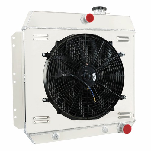 3 Row Radiator Shroud Fan For Chevy Bel Air Fleetline Styleline Deluxe V8 49-54 - Bild 5 von 10