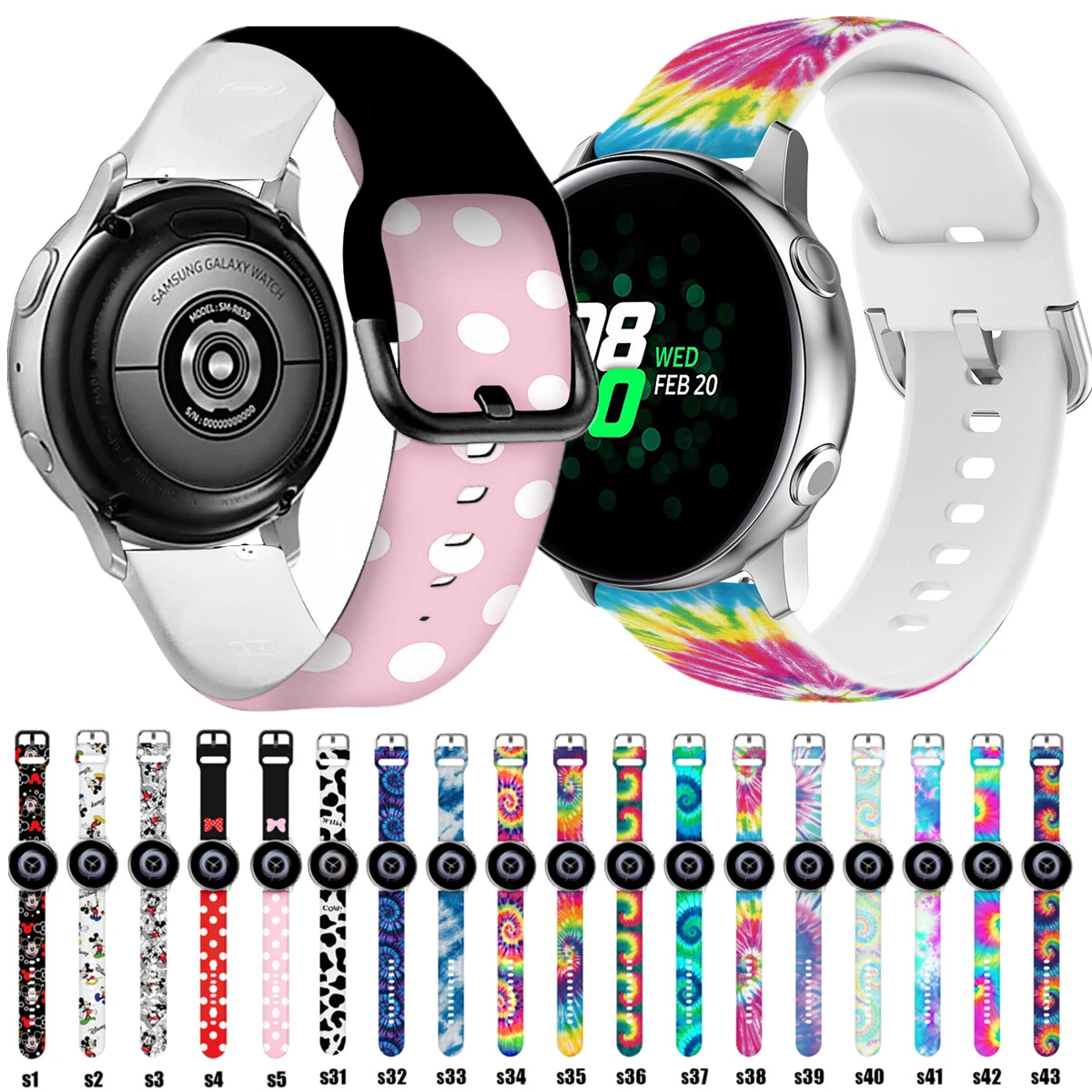 Mickey mouse galaxy watch sale