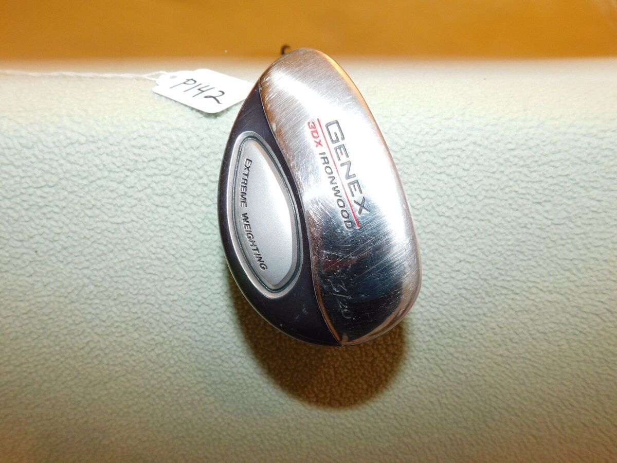 Nickent Genex 30X Ironwood 3 20º Hybrid Regular Steel Shaft Nickent Grip Nickent Genex 30X Ironwood 3 20º Hybrid Regular Steel Shaft Nickent Grip