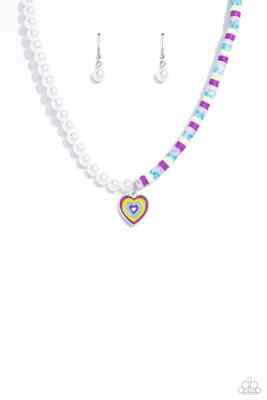 Paparazzi PRECISE PSYCHEDELIC purple necklace | eBay