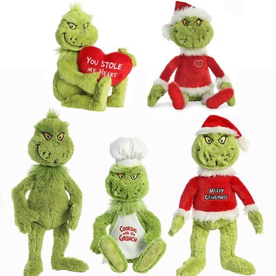 40cm Neue Weihnachten Grinch Plüsch Puppe Weiche Angefüllte Spielzeug Xmas Party