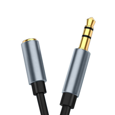 5 FT 3.5mm Audio Extension Cable TRS Stereo Headphone Cord Male to Female AUX