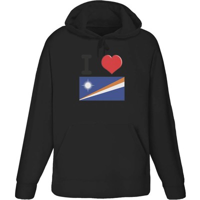 Hoodie / Kapuzenpullover ''I Love Marshall Islands'' für Erwachsene (HO033364)