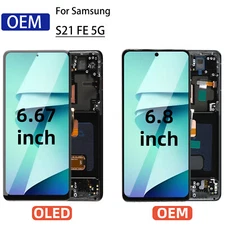 Small OLED For Samsung Galaxy S21 Ultra G998 LCD Part Display Screen Replacement
