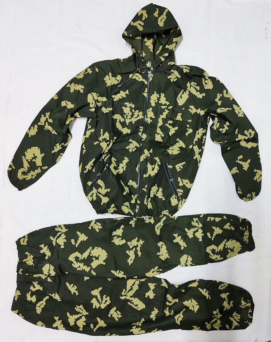 Russian Army KLMK Sniper Camo OVERALL Berezka Camouflage Suit VDV
