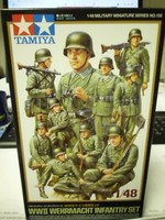 Tamiya 1:48 32602 Figurensatz Deutsche Infanterie Wwii Neu Ovp