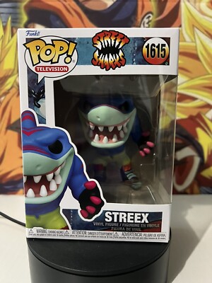 Funko Pop Street Sharks - Streex Figure w/ Pop Protector