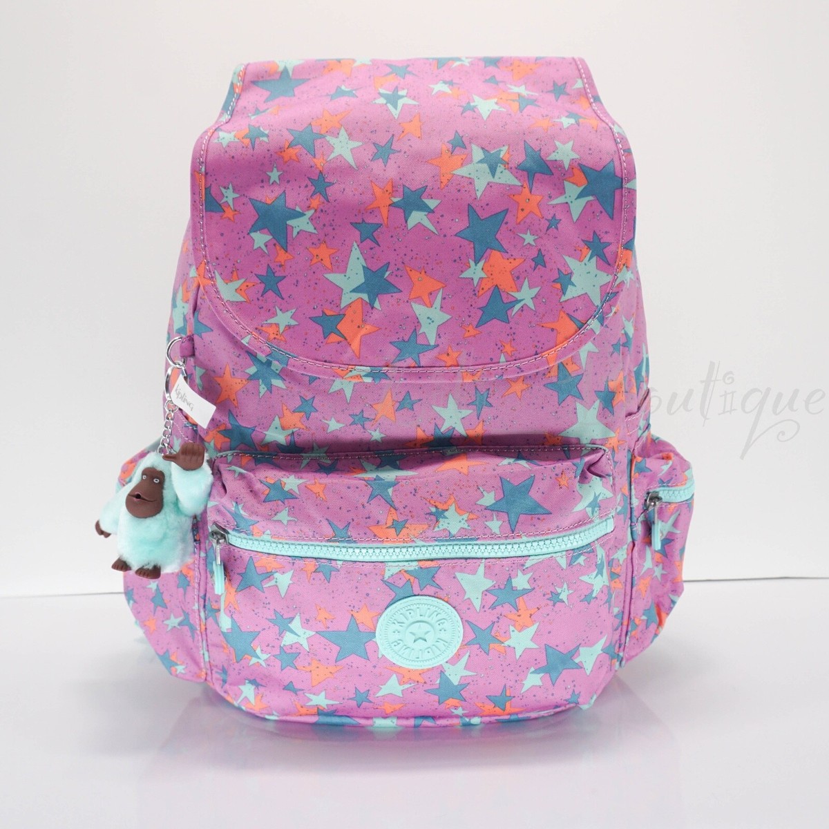 Kipling Ezra Starry Gold Metallic Backpack NWT EZRA S | Mochila Peque&ntilde;a | Kipling main image 3