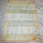 Shell OIL Gas Service Station Road Map of New Hampshire Vermont — photo 2