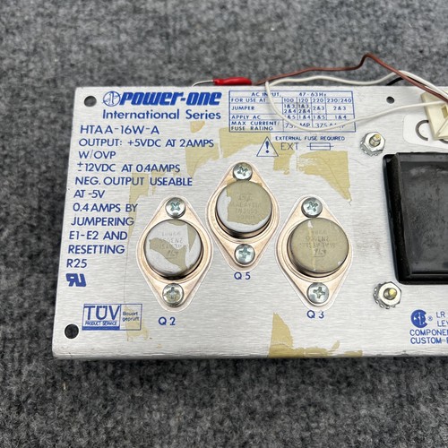 Power One HTAA-16W-A Linear AC DC Converter 100, 120, 220, 230, 240 VAC Used - Picture 10 of 12