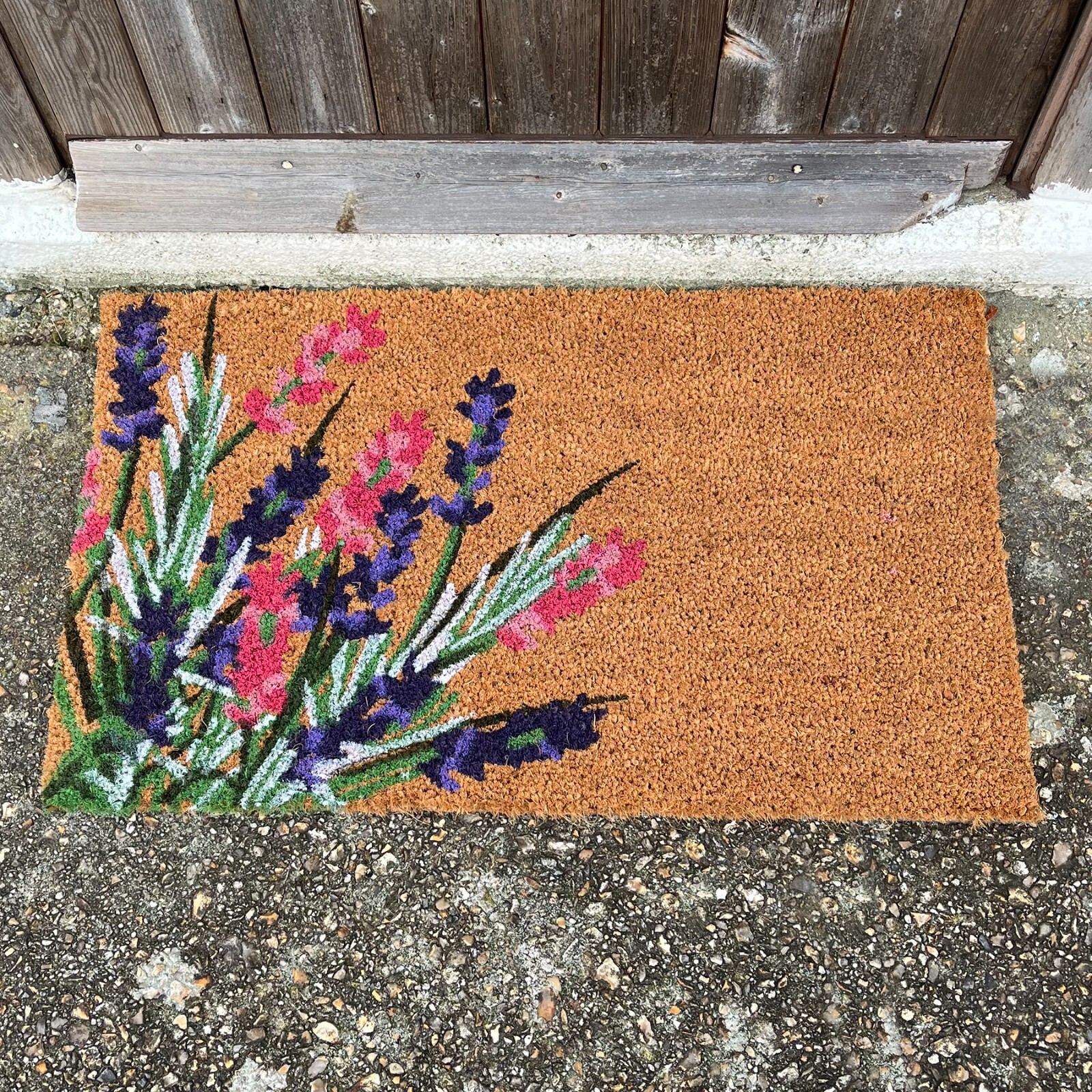 Selections Wildflower Print Indoor & Outdoor Coir Doormat - Image 2