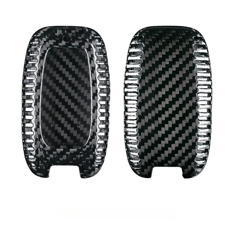 Funda protectora para llavero remoto de fibra de carbono para Chrysler Pacifica Voyager  Foto 3 de 4