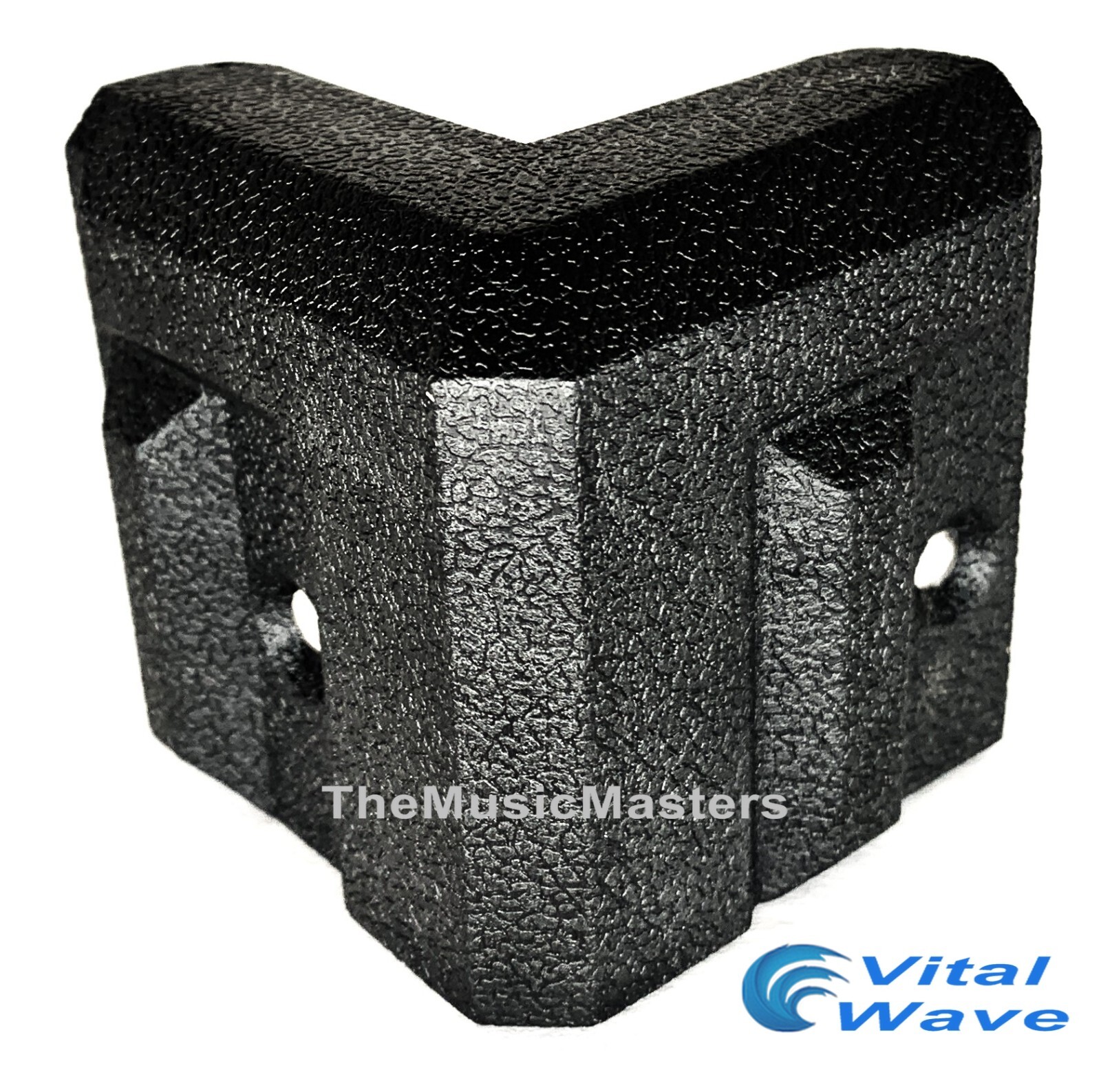 16X ABS 2 Hole Cabinet Corner Amp Rack Case DJ Home Speaker Box Bumper Protector