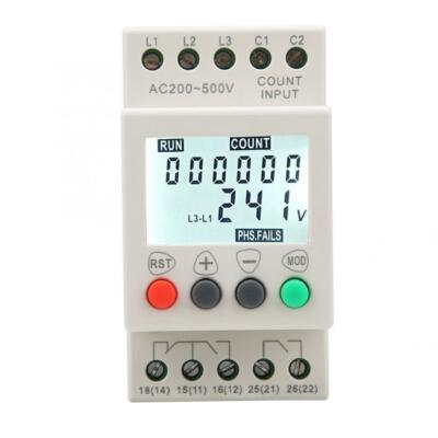 Under Over Voltage Protector 3 Phase Voltage Monitoring Protection Relay