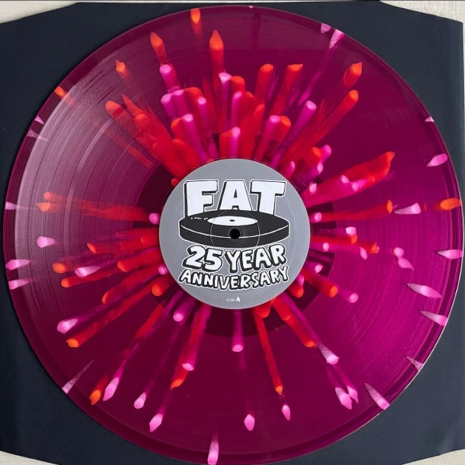 Lagwagon - Double Plaidinum LP Purple w/Orange & White Splatter Vinyl New Sealed - Image 2 of 4