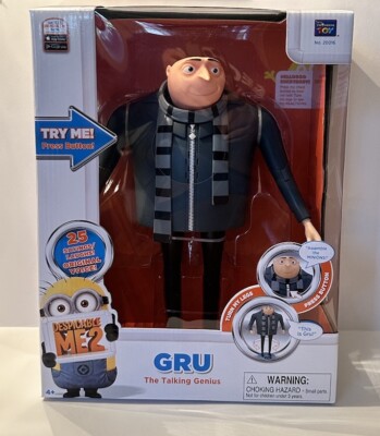 その他 Despicable Me 2 Gru The Talking Genius Despicable Me 2 Gru The Talking Genius 11 Inch Action Figure New