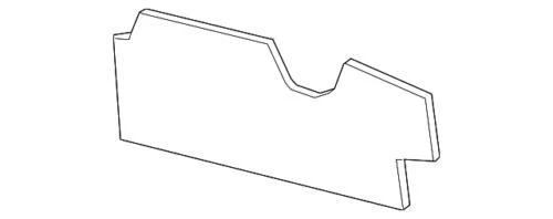 Genuine Ford 2015-2024 Transit-350 Roof Opening Trim Front Left CK4Z-6142411-E