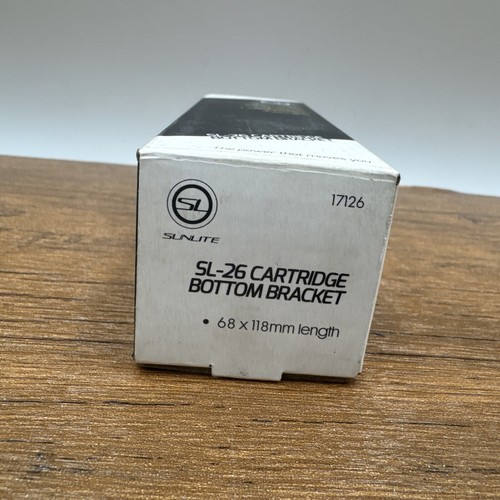 Sunlite SL55 68x118mm Square Taper English Bottom Bracket NEW - Picture 3 of 4