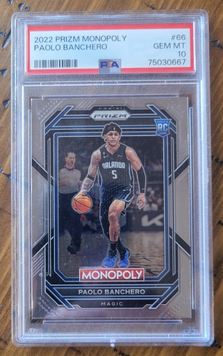 その他 NBA PRIZM PAOLO BANCHERO ROOKIE PSA 10 2022 prizm monopoly paolo banchero psa 10 | eBay