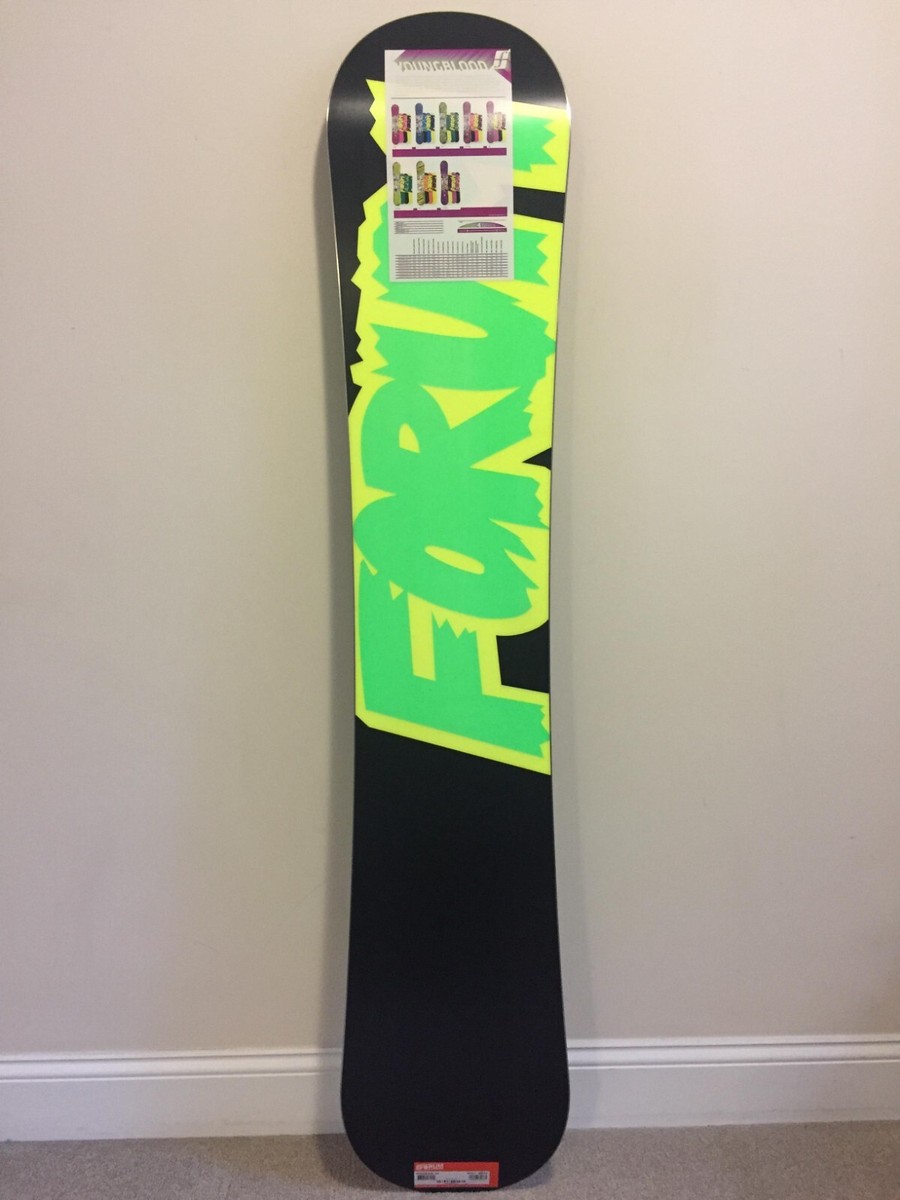 New/Unused) FORUM YOUNGBLOOD 154cm Snowboard Rare Classic