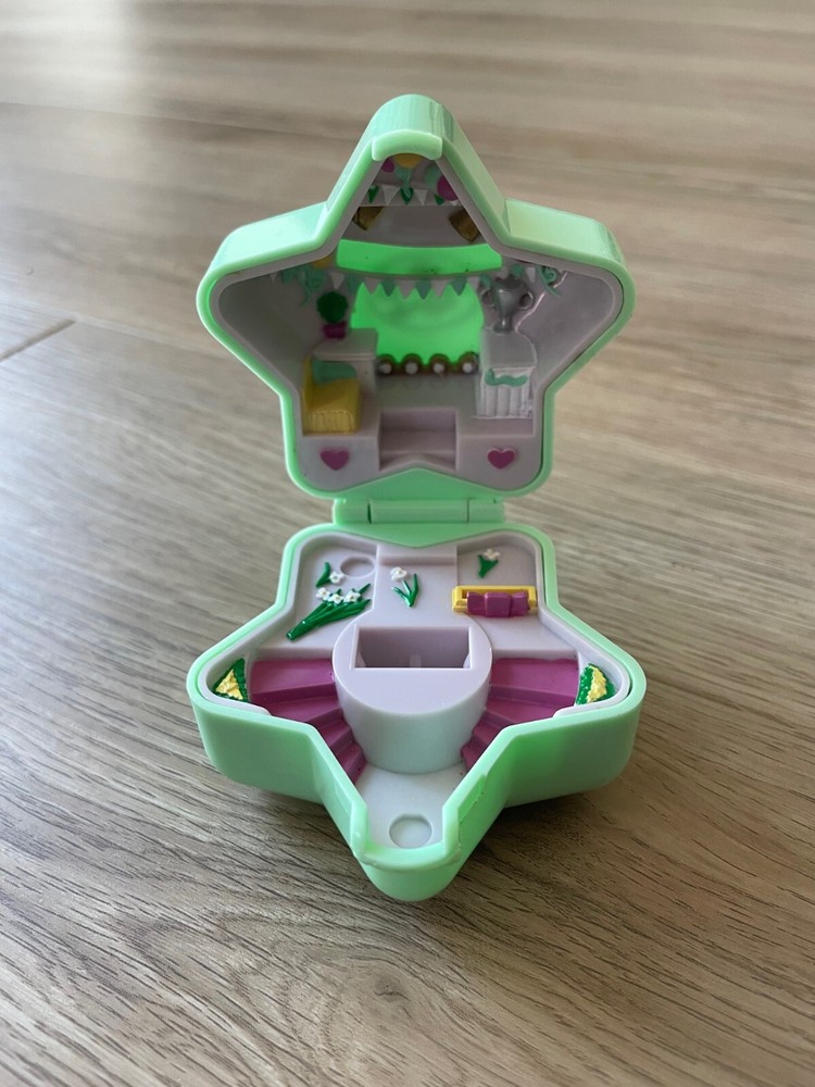1992 Vintage Polly Pocket Bathing Beauty Pageant Case