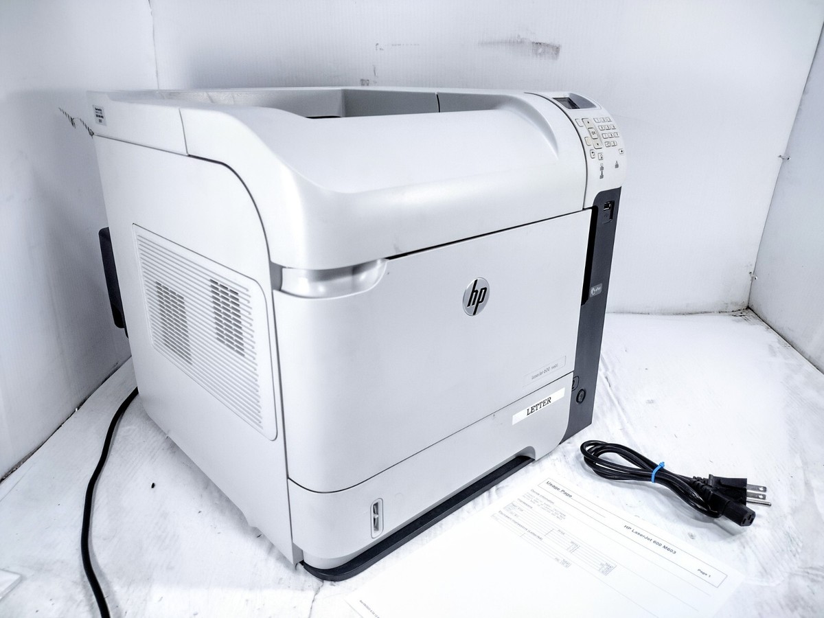 HP LaserJet Enterprise 600 M603 Laser WorkGroup Printer no Tonerl