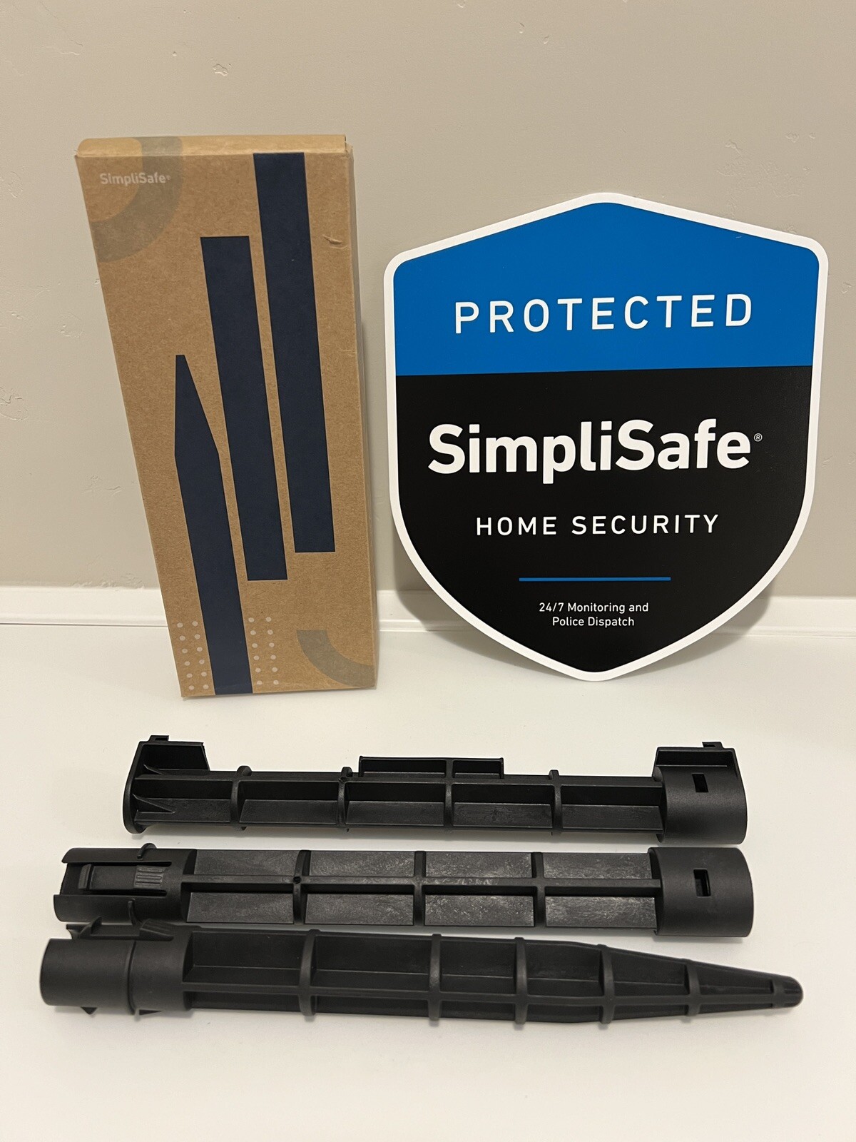 SimpliSafe Yard Sign & Stakes For SimpliSafe Home Alarm Security System
