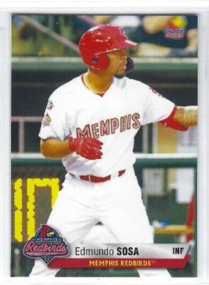 2019 Memphis Redbirds (Triple-A St. Louis Cardinals) Edmundo Sosa