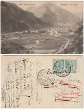 VINADIO - VALLE STURA - CUNEO - VIAGG. 1916 -51780-