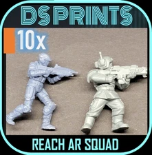 Guard size REACH MARINE AR squad x10 compatable with astra militarum