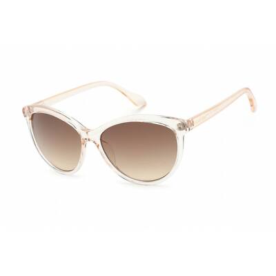 Calvin Klein Retail Women's Sunglasses Crystal Beige Cat Eye Frame CK19534S 270