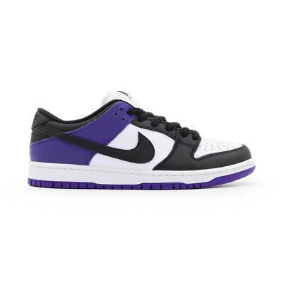 BQ6817-500 Nike SB Dunk Low Pro Court Purple Black White (Men's