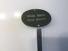 Pflanzen Kräuter Stecker 23 Cm  Alu  robust frostfest Garten Schild