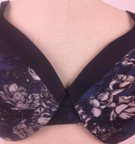 Maidenform 09436 Comfort Devotion Black Floral Underwired Push Up Bra Size 38 DD - Picture 2 of 13